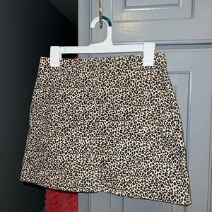 front button down skirt